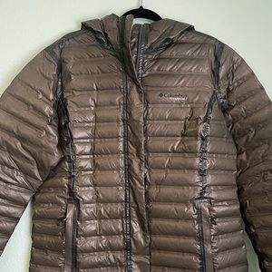 Women’s Columbia Titanium Jacket, Silver/Gray, Size Large